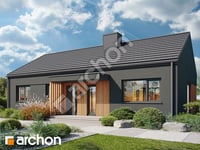gotowy projekt Dom w kostrzewach 16 