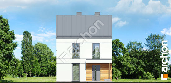 Elewacja frontowa projekt dom w tunbergiach 3 7aee30ed958f4b64db748731319275fb  264