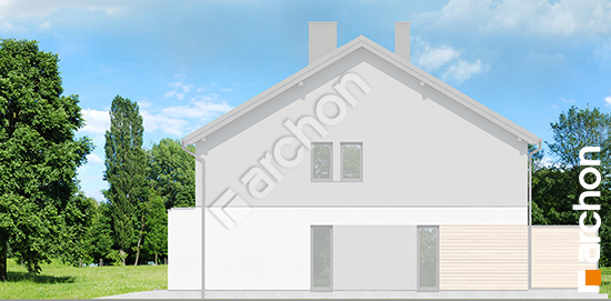 Elewacja boczna projekt dom w ribesach gb 3a47501102ef87102d95376f57da9744  265