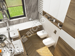 gotowy projekt Dom w cieszyniankach 3 Wizualizacja łazienki (wizualizacja 3 widok 4)