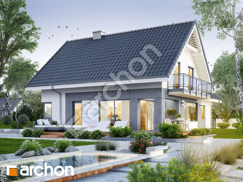 gotowy projekt Dom w orliczkach (G2) widok 2
