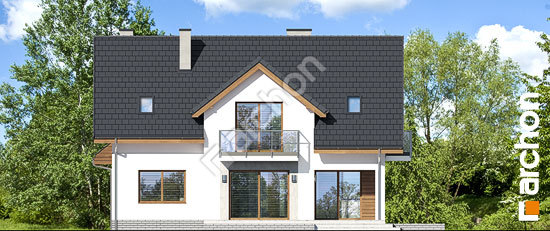 Elewacja ogrodowa projekt dom w kaczencach g2 94d134dceb1ef79983272969db76cef5  267