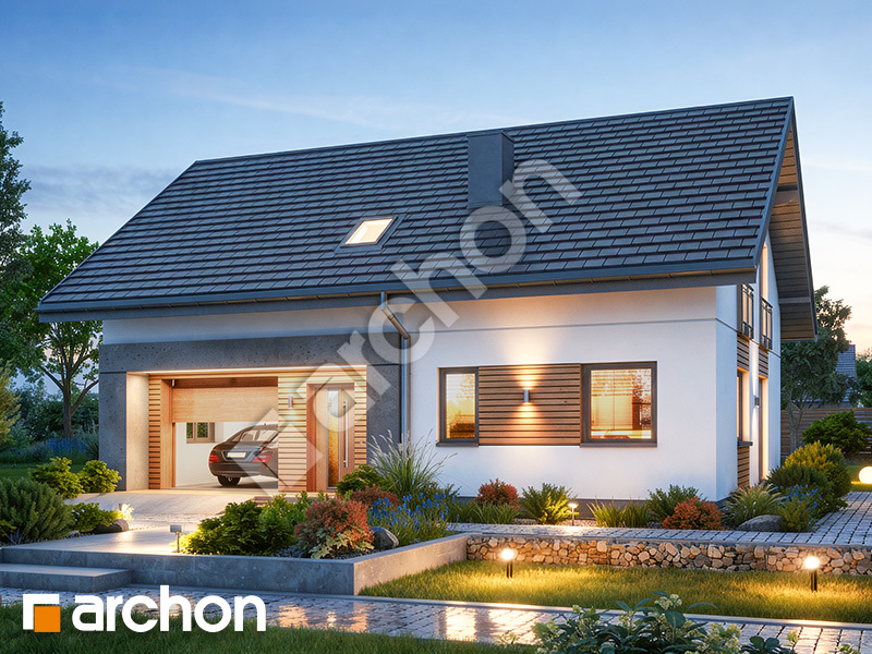 gotowy projekt Dom w aurorach 14 