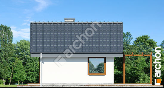Elewacja boczna projekt domek letniskowy w krokusach 2 5e591e0c068c00e1143b58a44b8efb10  265