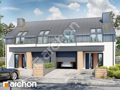 gotowy projekt Dom w narcyzach 2 (R2)