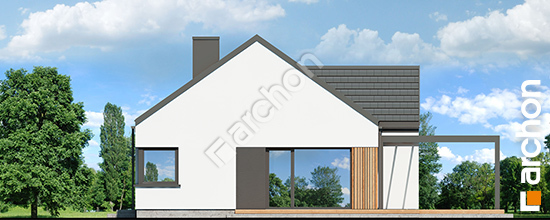 Elewacja boczna projekt dom w sadzcach 2 e 4f83014bc011afdf1a3777aacf5f4f5b  265