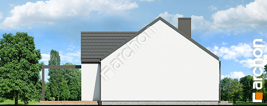 Elewacja boczna projekt dom w sadzcach 2 e f118602d58ca526fb8d96b6e417a553a  266