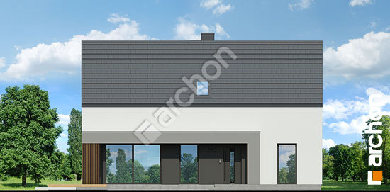 Elewacja frontowa projekt dom w szyszkowcach 8 e oze e355bb22296b6730ac43cf4b2467d380  264