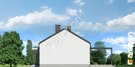 Elewacja boczna projekt dom w kruszczykach 32 acfeecae442b872a22d594533e10db29  265