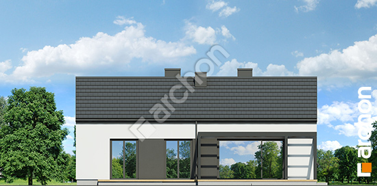 Elewacja ogrodowa projekt dom w kruszczykach 32 10ea36bb27a9584837bb107514f0073c  267