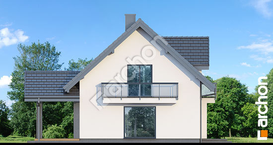 Elewacja boczna projekt dom w lucernie 11 e oze ba9057ecf1a24ff4324f068d796562ad  265