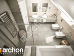 gotowy projekt Dom w tawułach (G2) Wizualizacja łazienki (wizualizacja 1 widok 4)