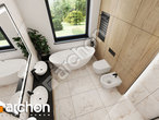 gotowy projekt Dom w przebiśniegach 3 (E) OZE Wizualizacja łazienki (wizualizacja 3 widok 4)