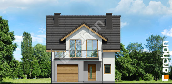 Elewacja frontowa projekt dom w klematisach 21 4d78c1a0806bc37fcfca5f04c7711860  264