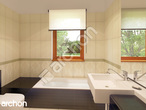 gotowy projekt Dom w dmuchawcach (N) Wizualizacja łazienki (wizualizacja 3 widok 1)