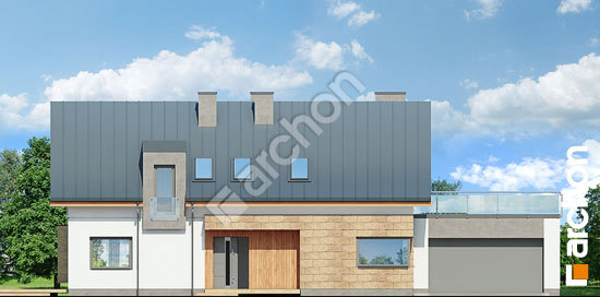 Elewacja frontowa projekt dom w curry 2 98448d734e70b0b297fb44c2f1db59d9  264