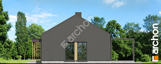 Elewacja boczna projekt dom w rarytasach 5 e oze 8fabef1083e92bb9b53e78bd26e29c9d  265