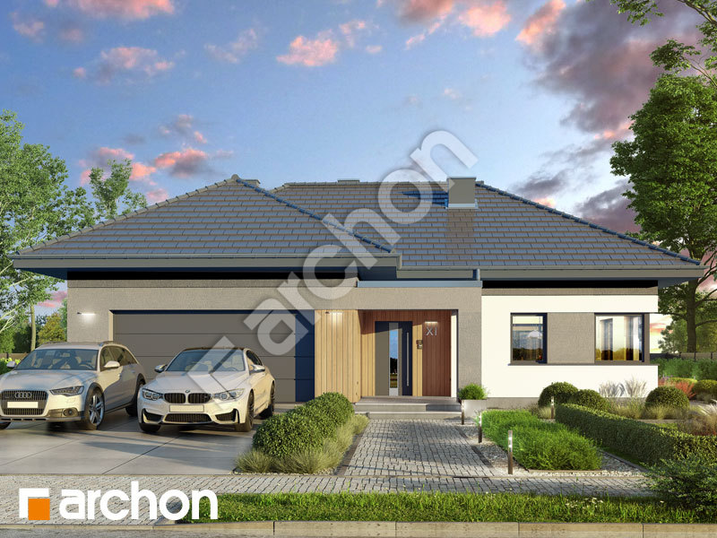 gotowy projekt Dom w widliczkach 4 (G2) widok 1