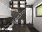 gotowy projekt Dom w renklodach 27 (G2) Wizualizacja łazienki (wizualizacja 3 widok 4)