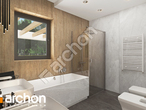 gotowy projekt Dom w mekintoszach 11 Wizualizacja łazienki (wizualizacja 3 widok 2)
