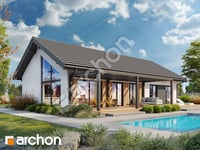 gotowy projekt Dom w kosaćcach 16 (A) widok 1