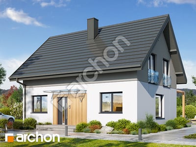 gotowy projekt Dom w zielistkach 34 (E) OZE 