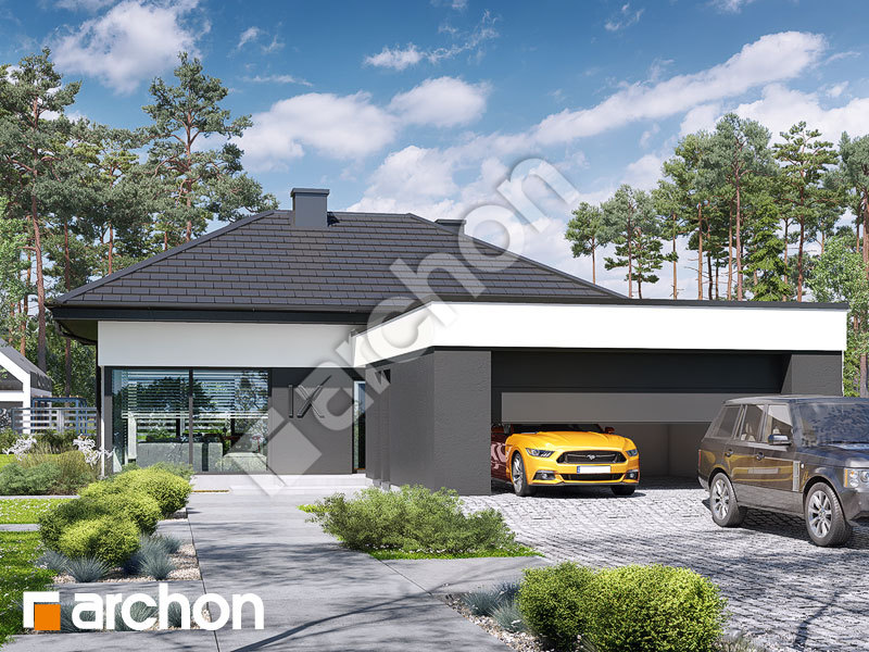 gotowy projekt Dom w galantusach 2 (G2) widok 2