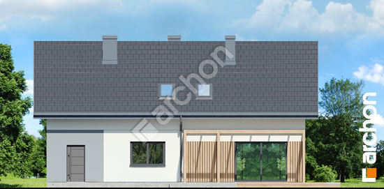 Elewacja ogrodowa projekt dom w wisteriach 9 g 528d94027b52f5394a123ffd24f13493  267