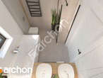 gotowy projekt Dom w kruszczykach 4 (E) OZE Wizualizacja łazienki (wizualizacja 3 widok 4)