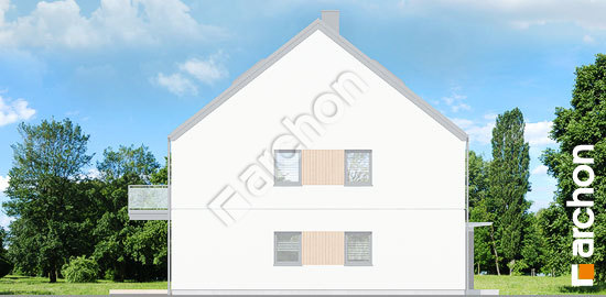 Elewacja boczna projekt dom w bratkach 14 r2bae d332e445197d579c210ae676a3fc762a  266