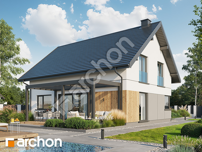 gotowy projekt Dom w kaldezjach 3 (GE) widok 2