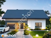 gotowy projekt Dom w malinówkach 59 (GE) OZE widok 1
