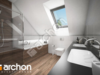 gotowy projekt Dom w aroniach 2 (G2) Wizualizacja łazienki (wizualizacja 3 widok 3)