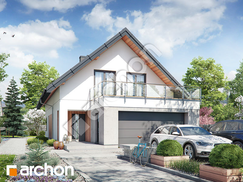 gotowy projekt Dom w aroniach 2 (G2) widok 1