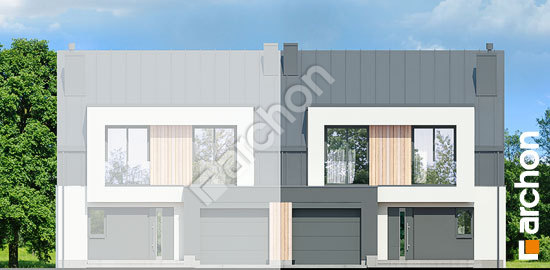 Elewacja frontowa projekt dom w klematisach 30 b 0149c28c42726b61645abaffd74a52b7  264