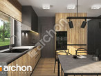 gotowy projekt Dom w klematisach 30 (B) Wizualizacja kuchni 1 widok 1