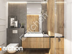 gotowy projekt Dom w klematisach 30 (B) Wizualizacja łazienki (wizualizacja 3 widok 1)