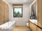 gotowy projekt Dom w klematisach 30 (B) Wizualizacja łazienki (wizualizacja 3 widok 3)