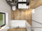 gotowy projekt Dom w klematisach 30 (B) Wizualizacja łazienki (wizualizacja 3 widok 4)