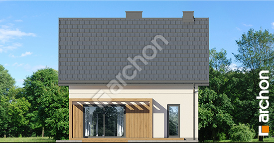 Elewacja ogrodowa projekt dom w zielistkach 30 375e3628f582c380e898544c14d5496f  267