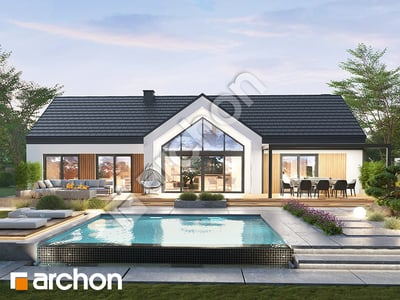 gotowy projekt Dom w modrzewiach 9 (E) 