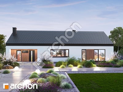 gotowy projekt Dom w modrzewiach 9 (E) 