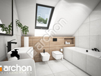gotowy projekt Dom w balsamowcach 2 (P) Wizualizacja łazienki (wizualizacja 3 widok 2)