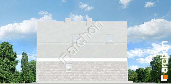 Elewacja boczna projekt dom pod platanami b 08ccfa442bc1d14202fce954529b55bc  265