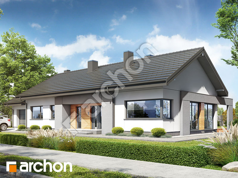 gotowy projekt Dom w bazylii 2 (G) widok 1