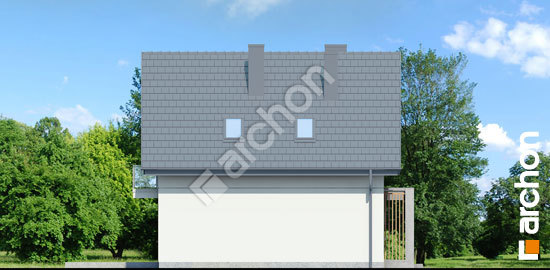 Elewacja boczna projekt dom w oleandrach ver 2 543e046403e1689714daecdfd5223db0  266
