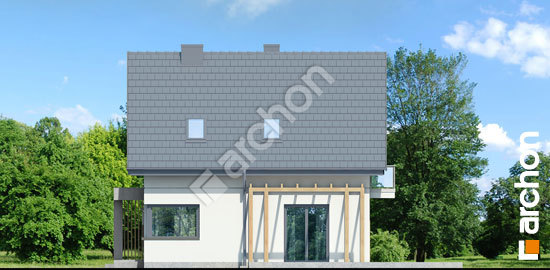 Elewacja boczna projekt dom w oleandrach ver 2 fe6834047eb3ac1adab5f9875a637145  265