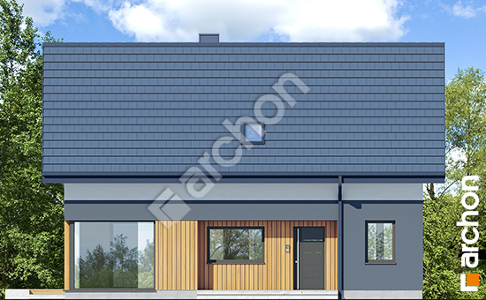 Elewacja frontowa projekt dom w wisteriach 21 e oze 1ac10a274c07e01db5460c0f0132adb2  264