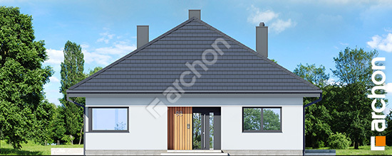 Elewacja frontowa projekt dom w renklodach 40 338e7fe4355cad8e6c35ee414aa97283  264