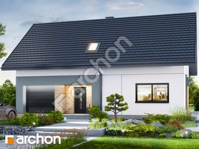 gotowy projekt Dom w malinówkach 45 (GE) OZE 